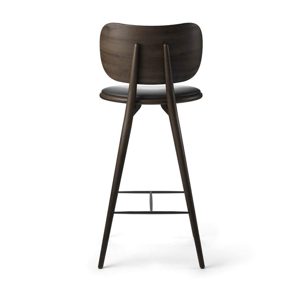 The High Stool Backrest 74 cm, Sirka Grey Oak