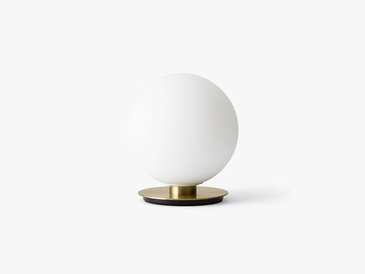 TR Bulb Table/Wall Lamp Brushed Brass, Matt Opal Bulb