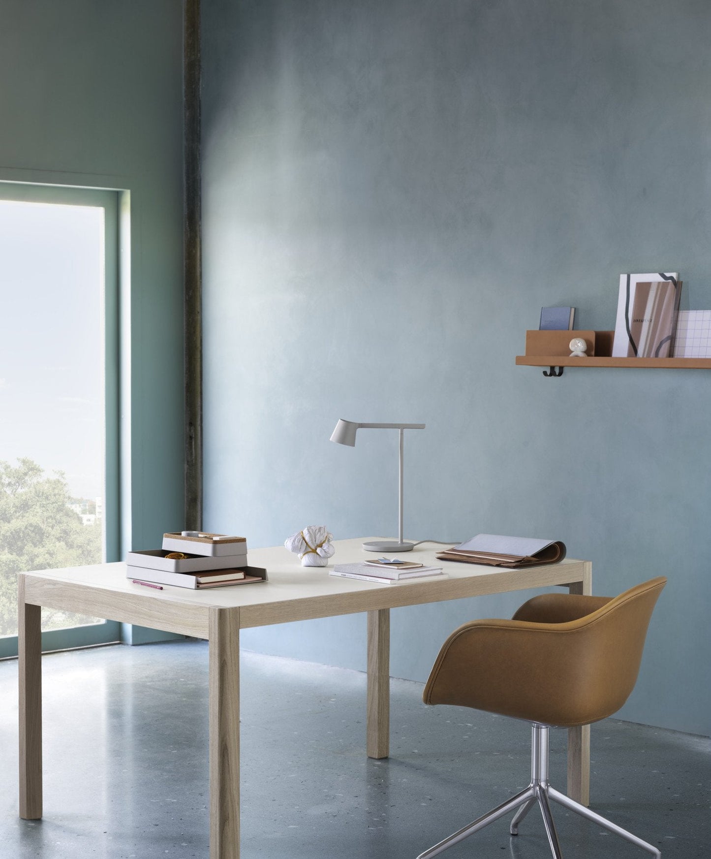Workshop Table, Black Linoleum/Black