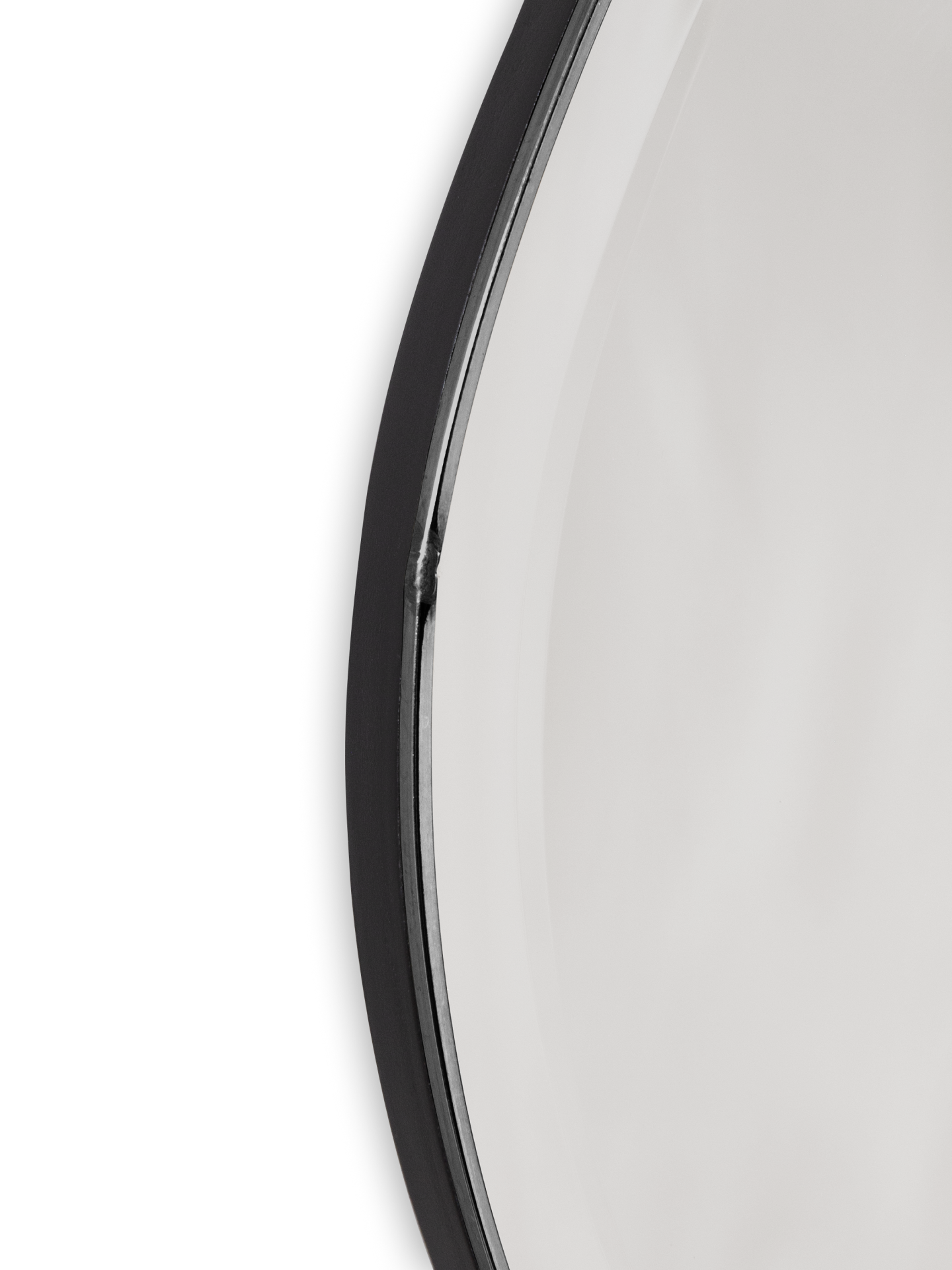 Pond Mirror - XL, Dark chrome