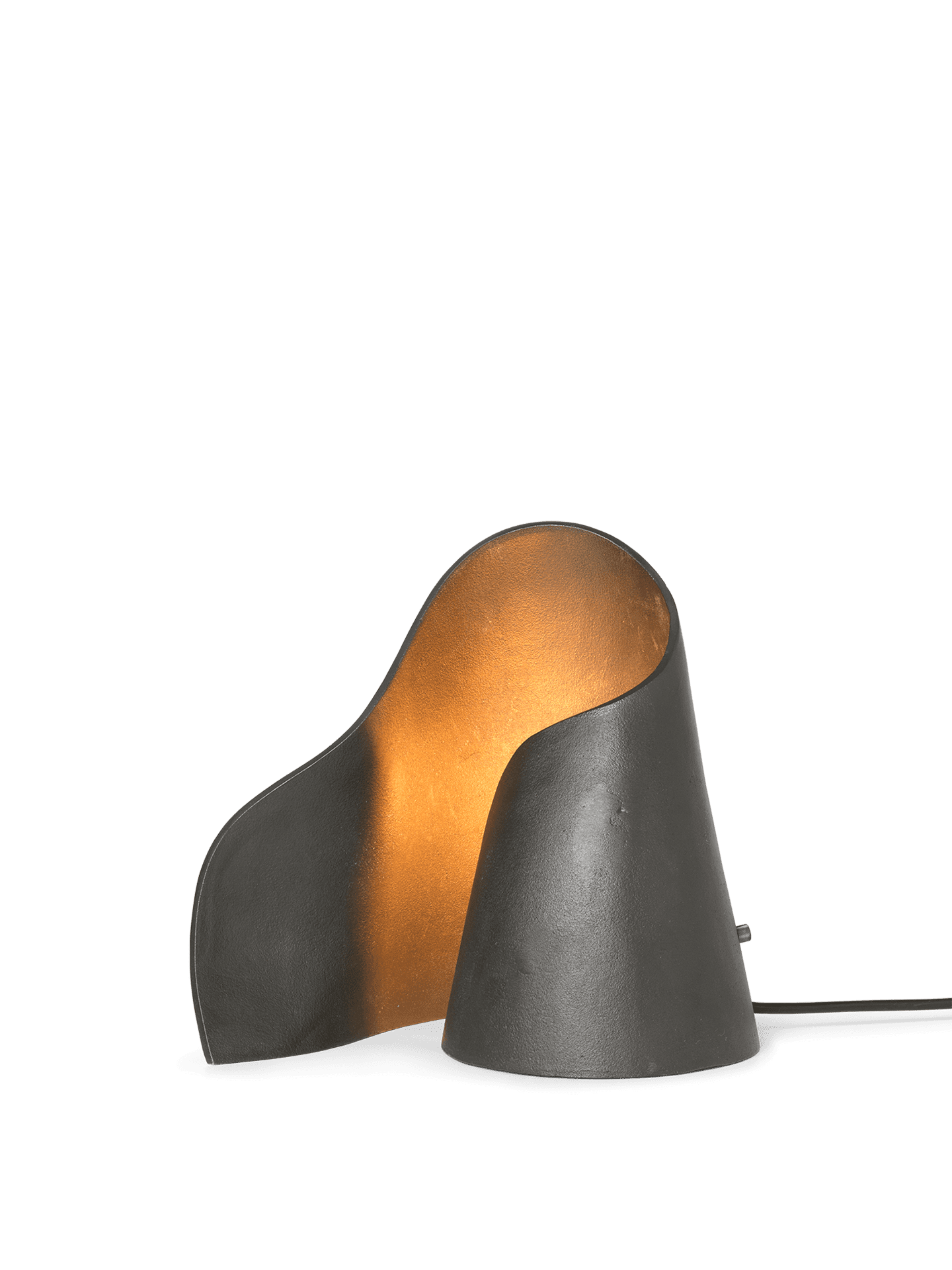 Oyster Table Lamp, Black