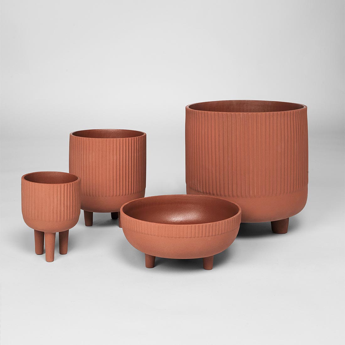 Bowl - Medium, Red Engobe/Terracotta