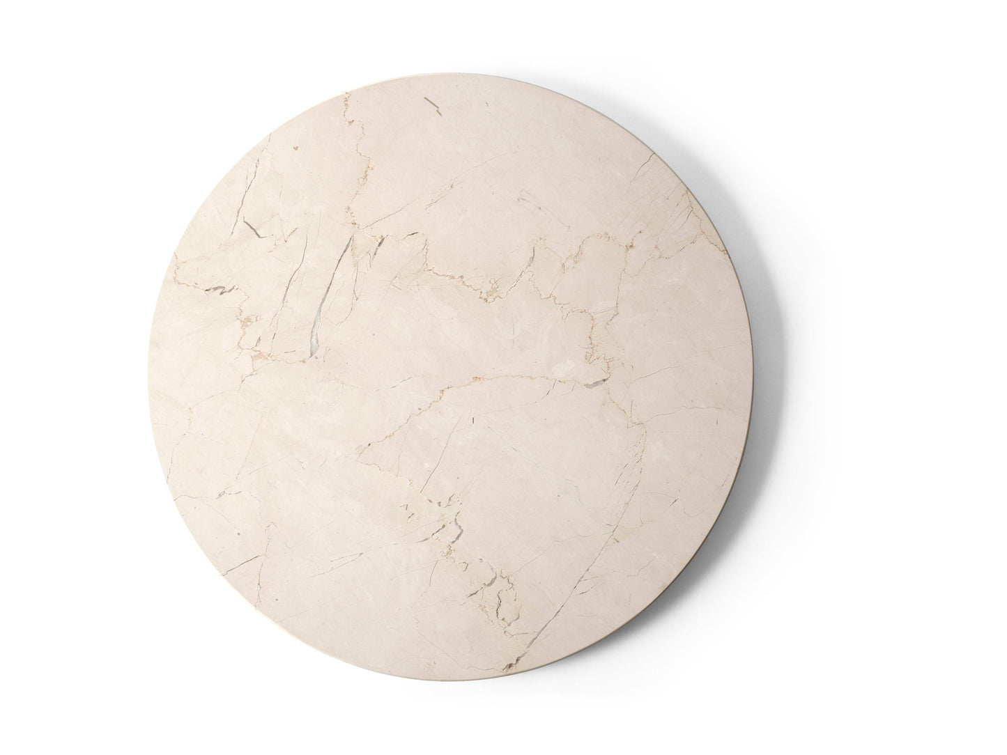 Androgyne Table Top, Ivory Marble