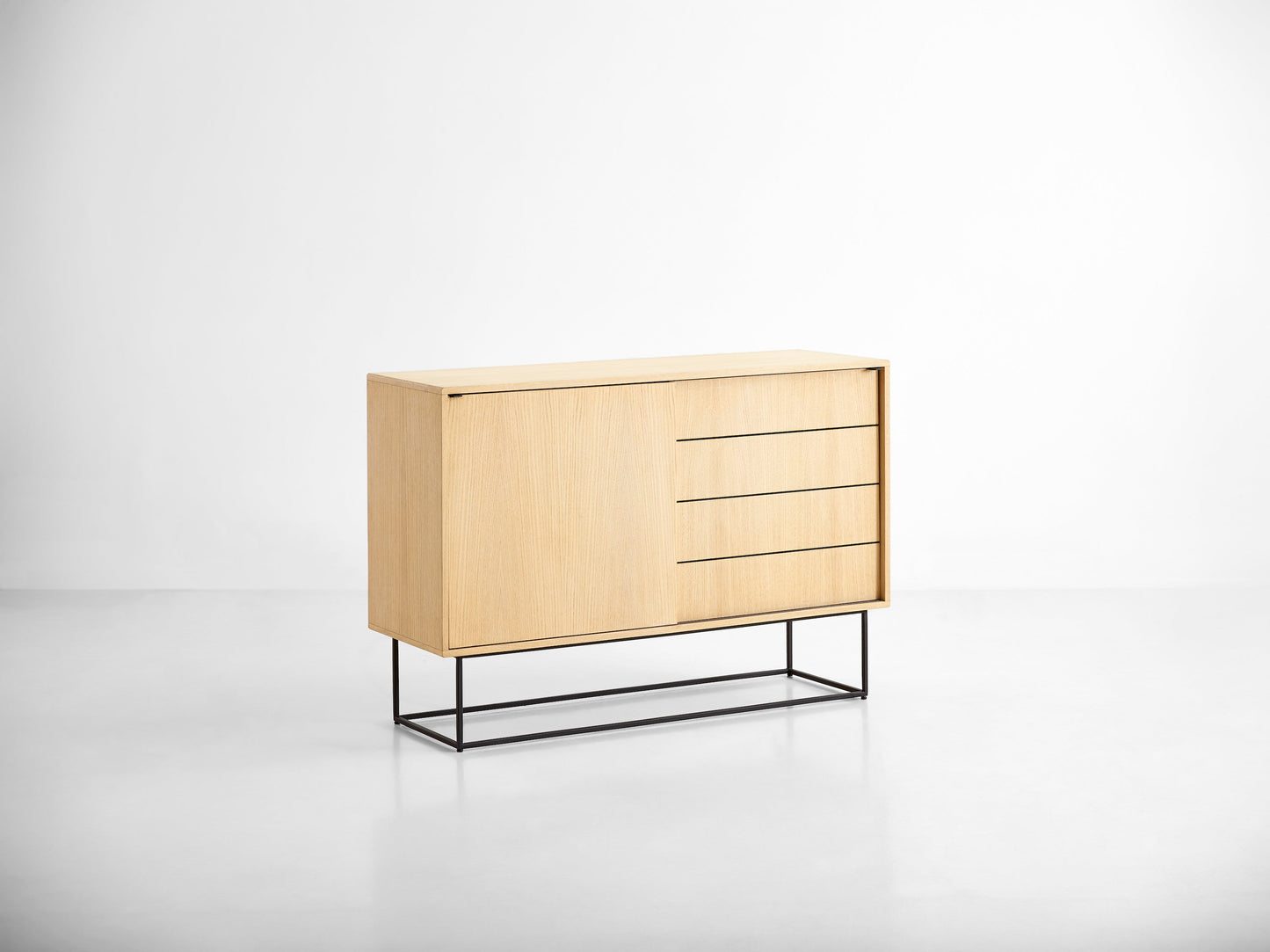 Virka high sideboard, oak