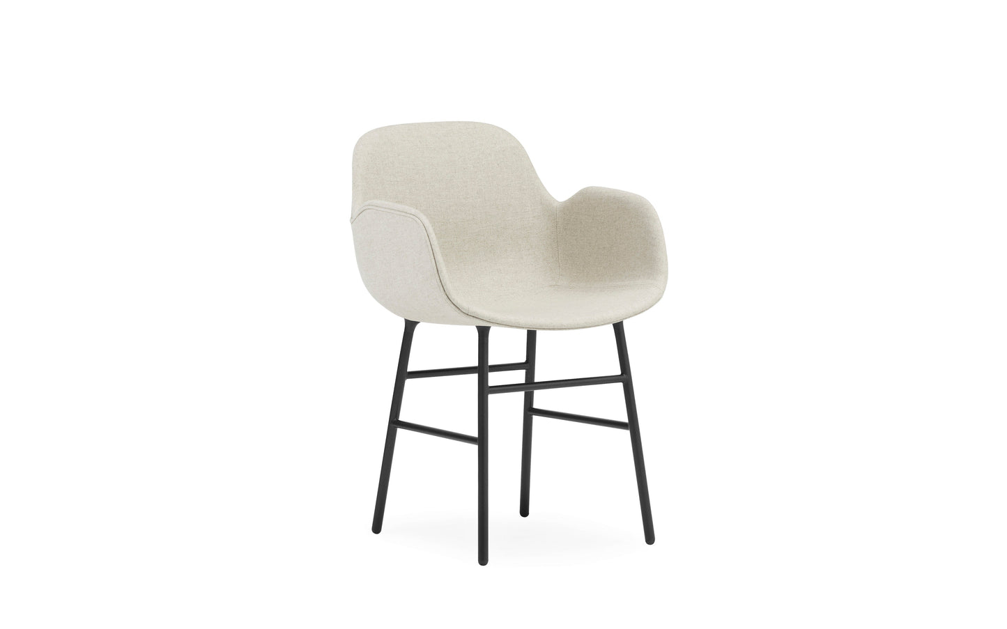 Form Armchair, Steel Main Line Flax