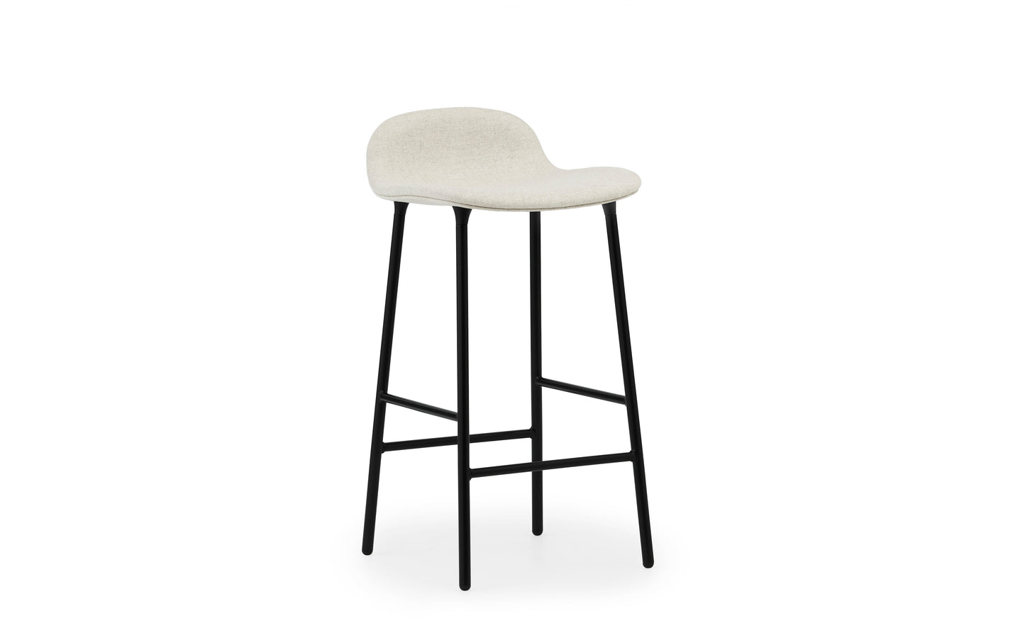 Form Barstool 65 cm, Steel/Main Line Flax