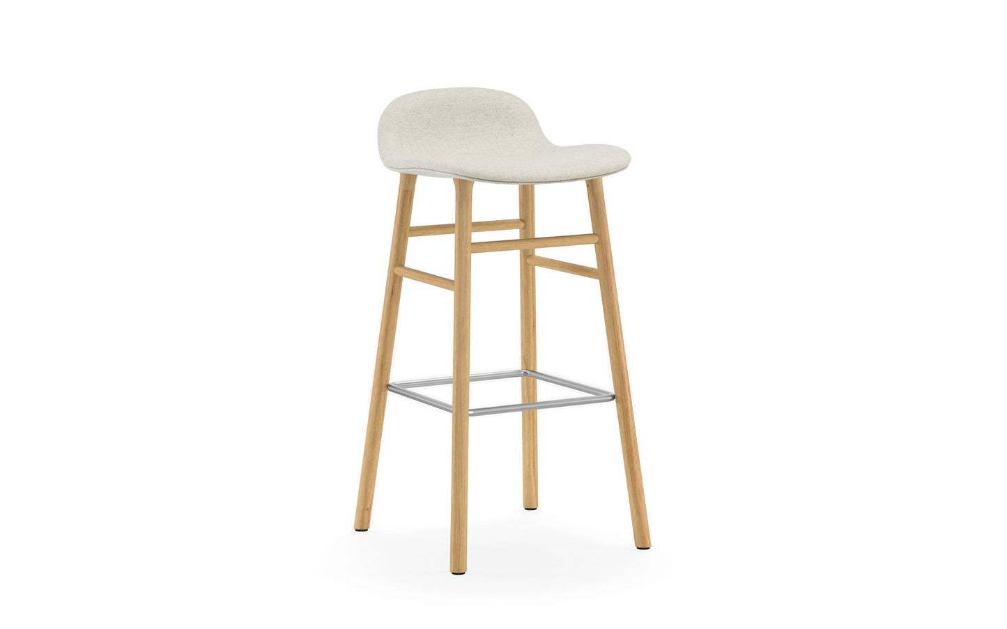 Form Barstool 75 cm, Oak Main Line Flaxk