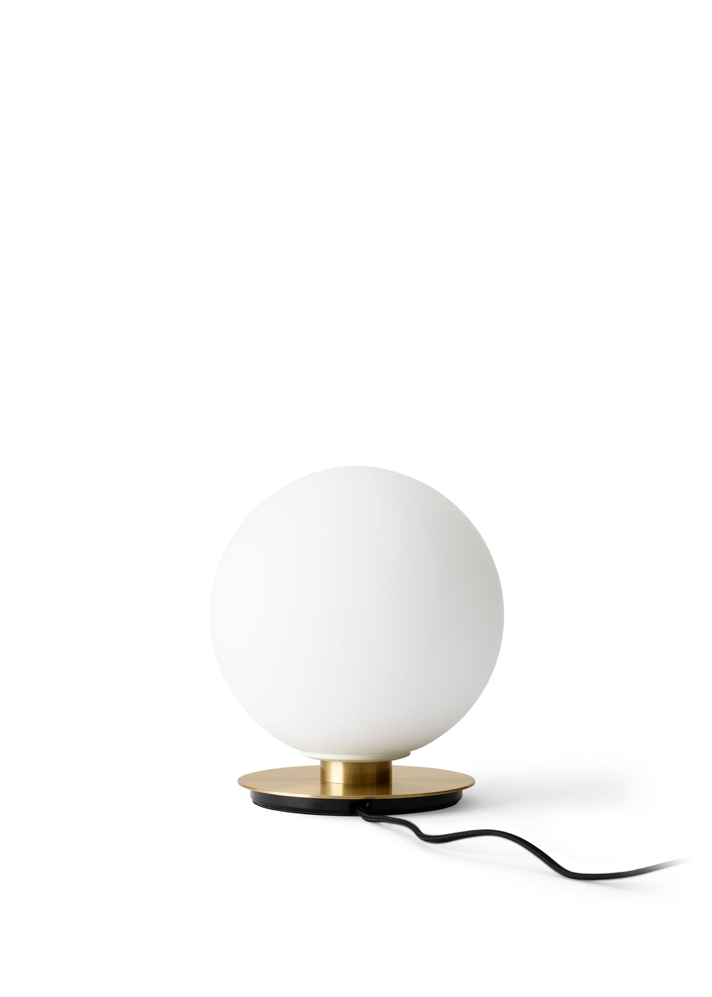 TR Bulb Table/Wall Lamp Brushed Brass, Matt Opal Bulb