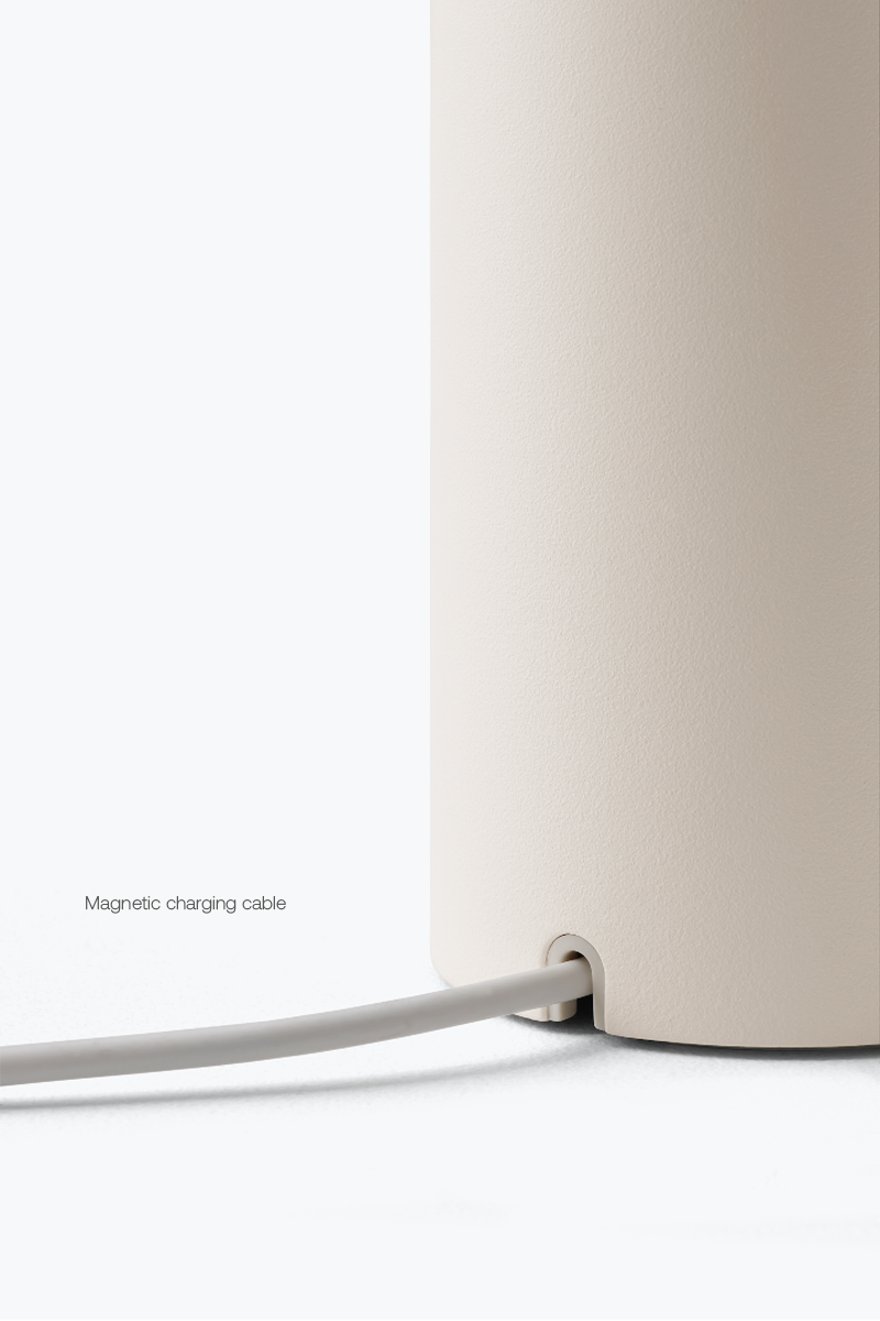 Tense Table Lamp - Portable, White