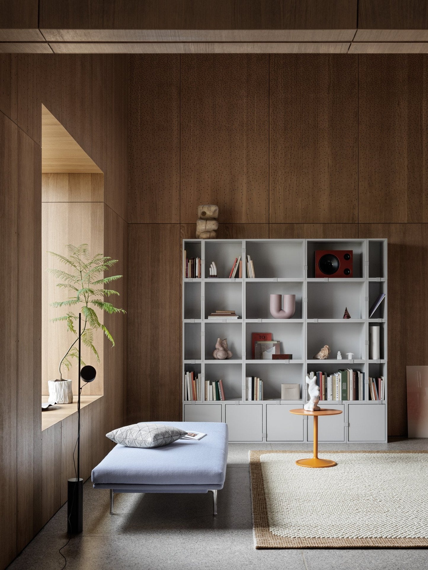 Stacked Storage System - Large, Light Grey