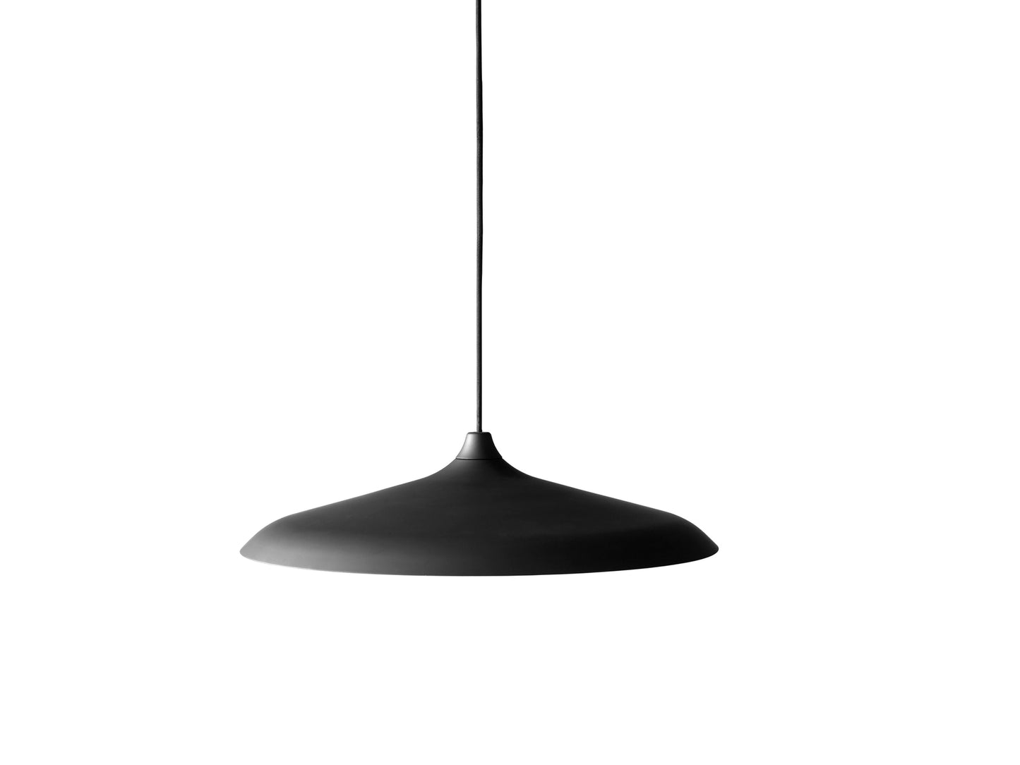 Circular Lamp, Black