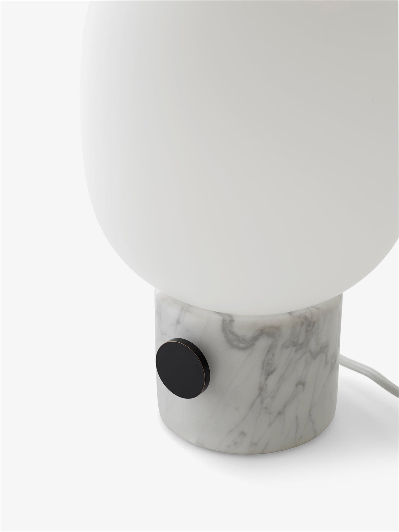 JWDA Table Lamp, White Marble