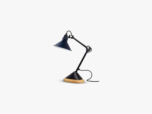 Lampe Gras N207, Mat Sort/Mat Blå