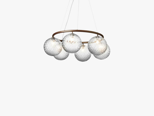 Miira 6 Circular, Dark bronze/optic clear