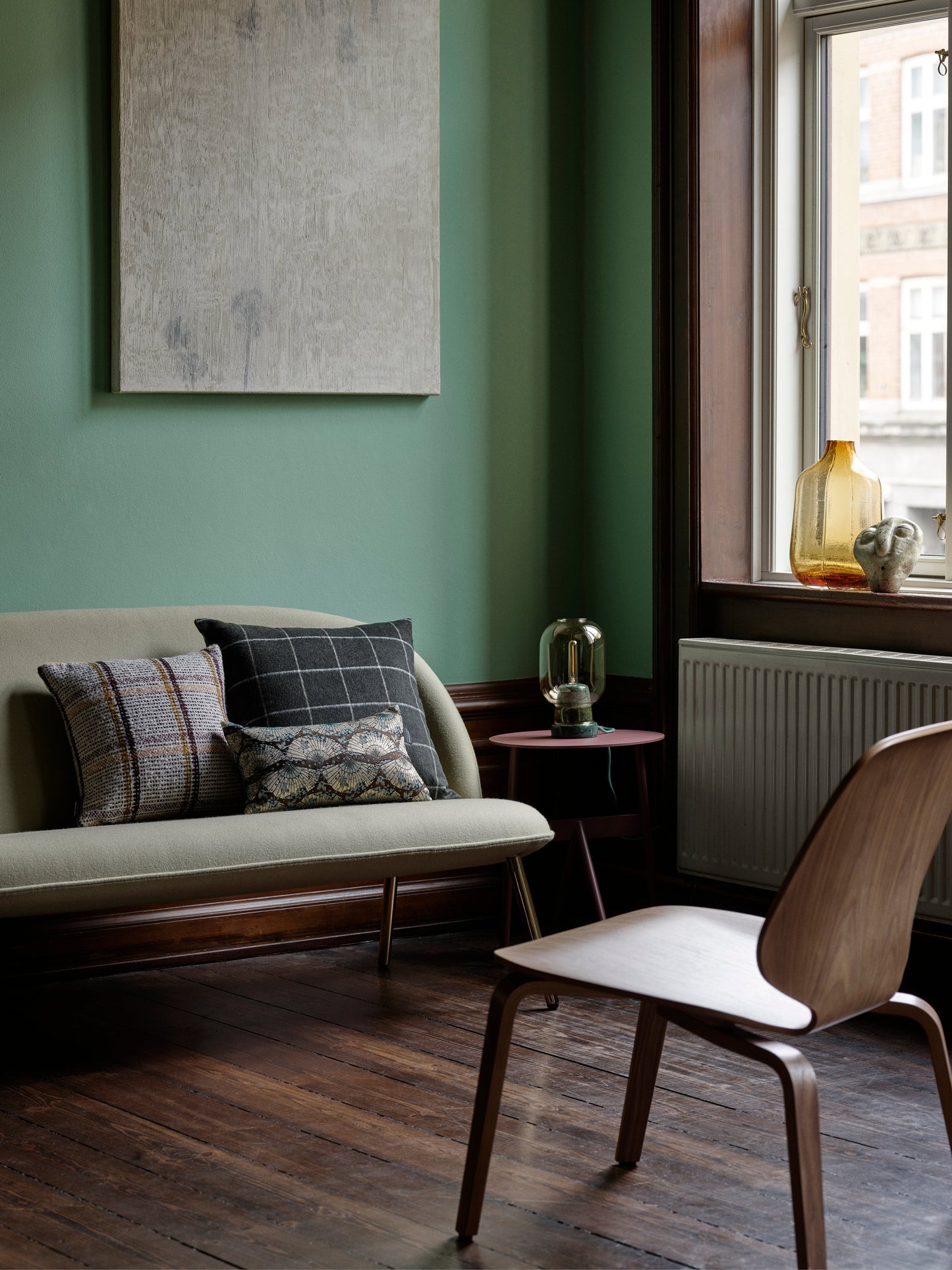 Step Vase H23 cm, Blue