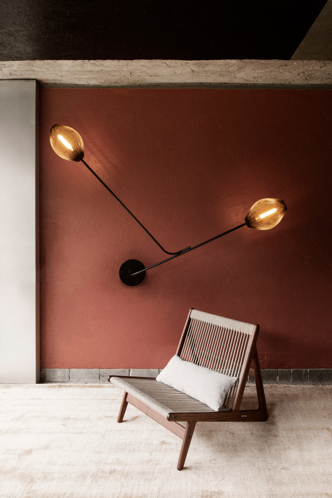 Satellite Wall Lamp, Soft Black/Semi Matt