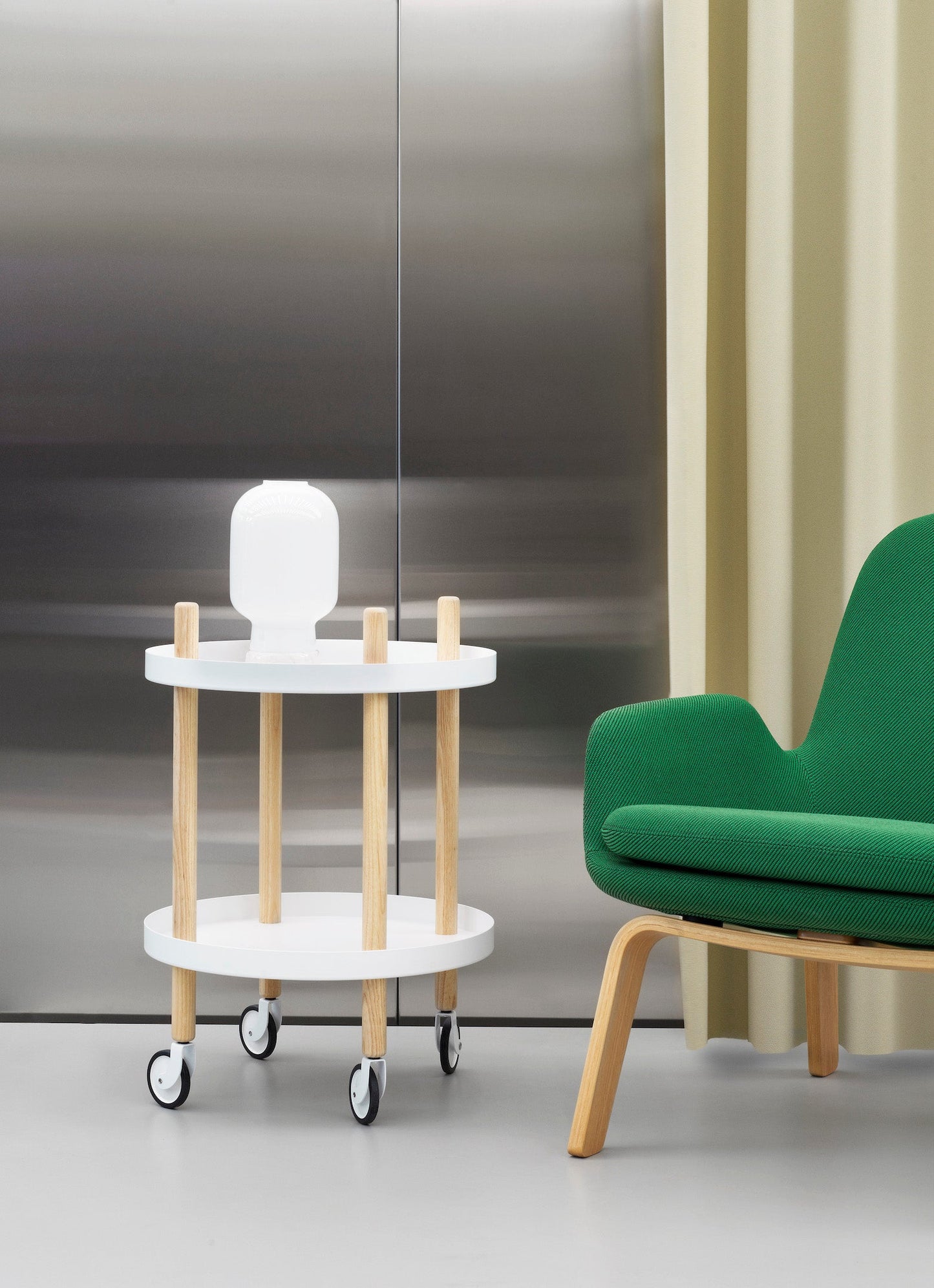 Block Table Ø45, Black