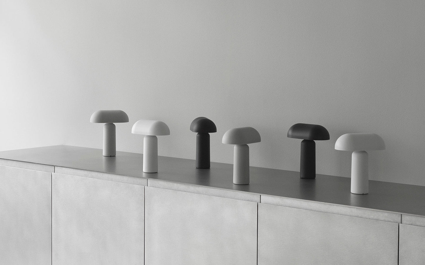 Porta Table Lamp, Grey