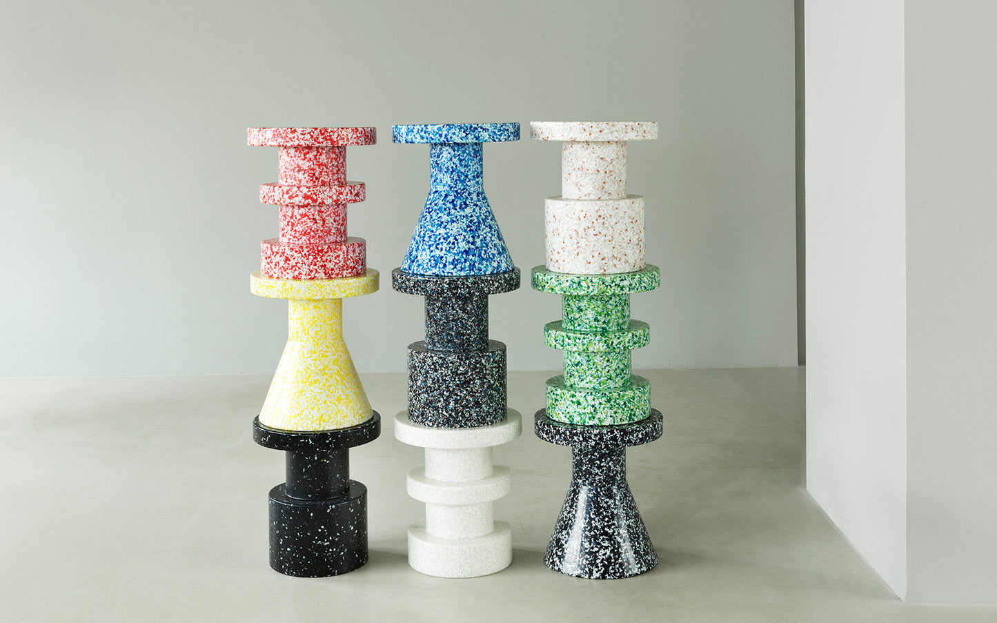 Bit Stool Stack, Red