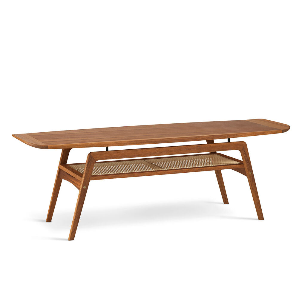Surfboard w/ shelf, Teak