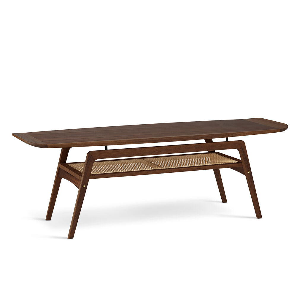 Surfboard w/shelf, Walnut