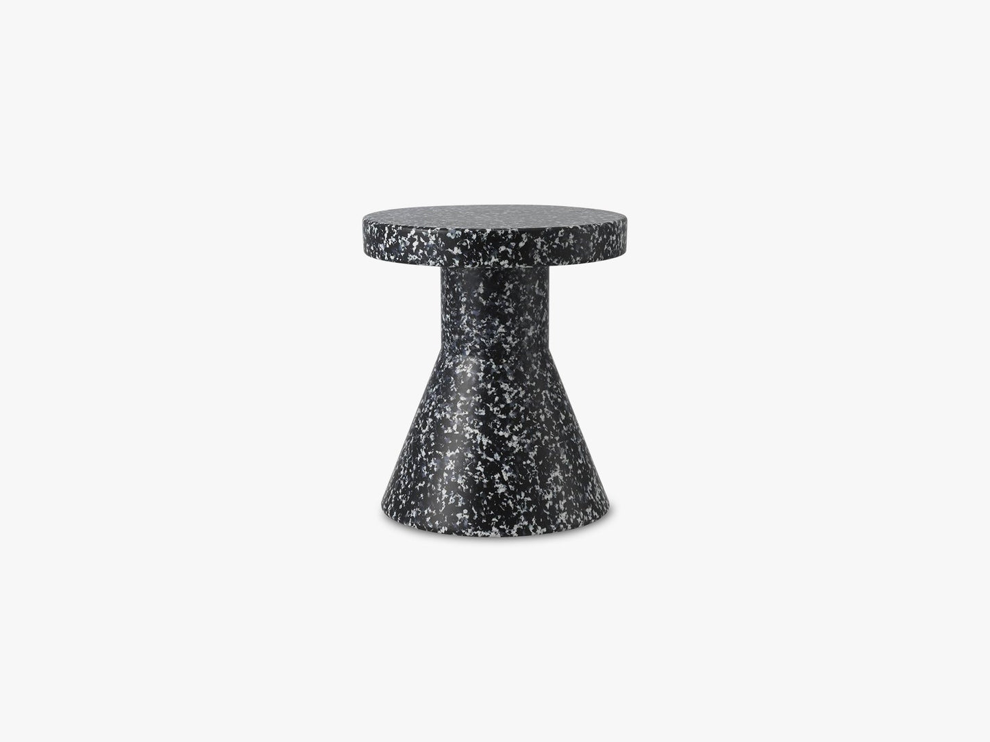 Bit Stool Cone, Black/White