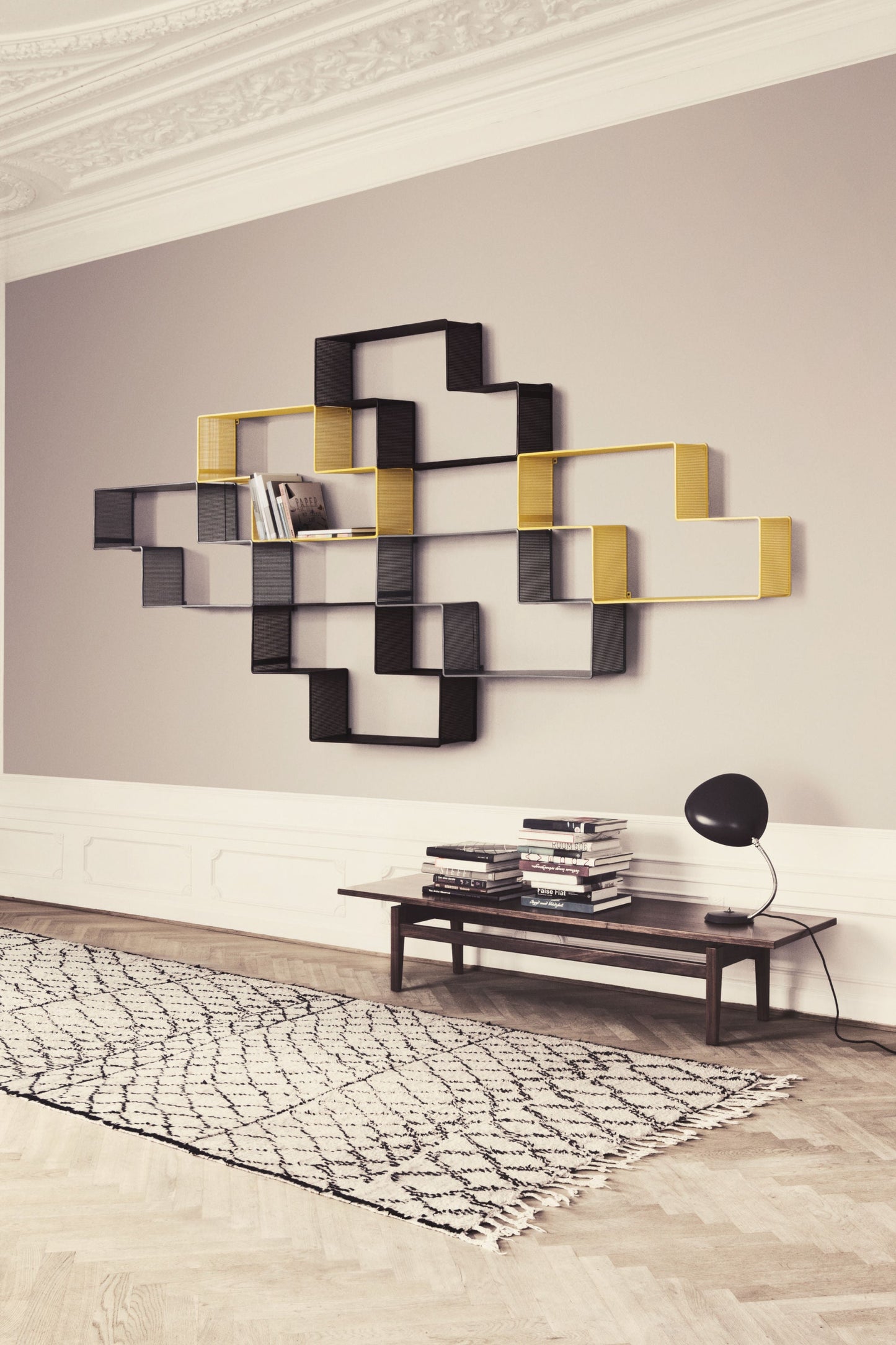 Dédal shelf, Midnight Black