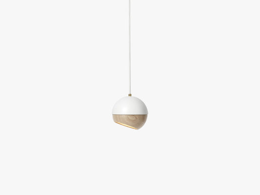 Ray Pendant, White medium incl bulb