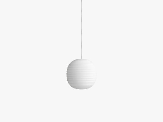 Lantern Pendant, Frosted White Opal Glass, Ø20