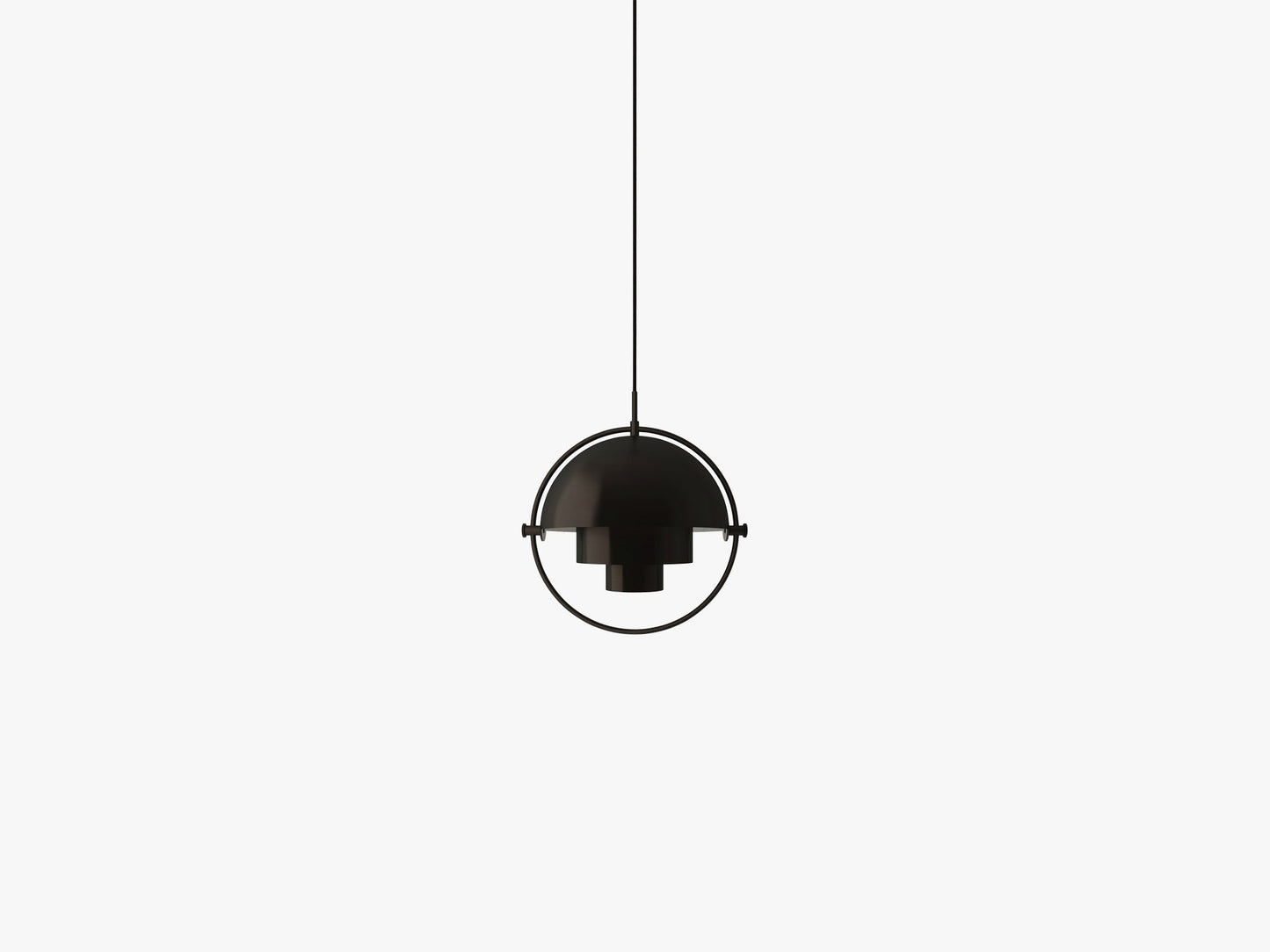 Multi-Lite Pendant Small, Black Brass base