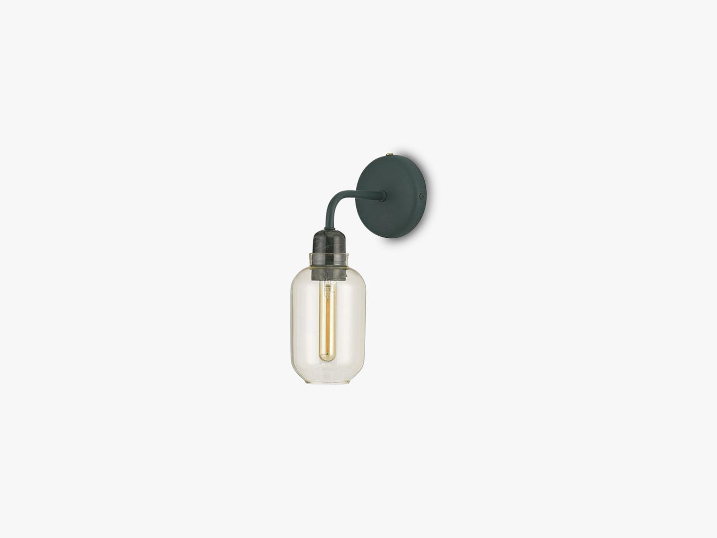 Amp Wall Lamp, Gold/Green