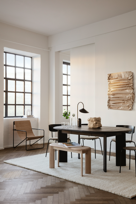 Bevel Bench - White Oiled Oak