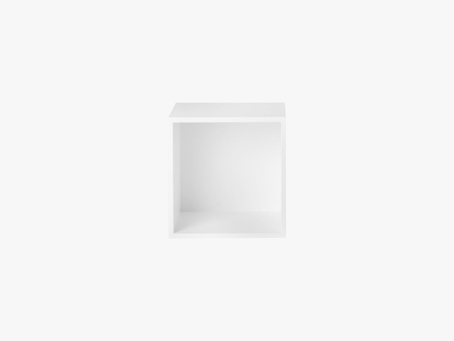 Stacked Storage System - Medium w backboard, White
