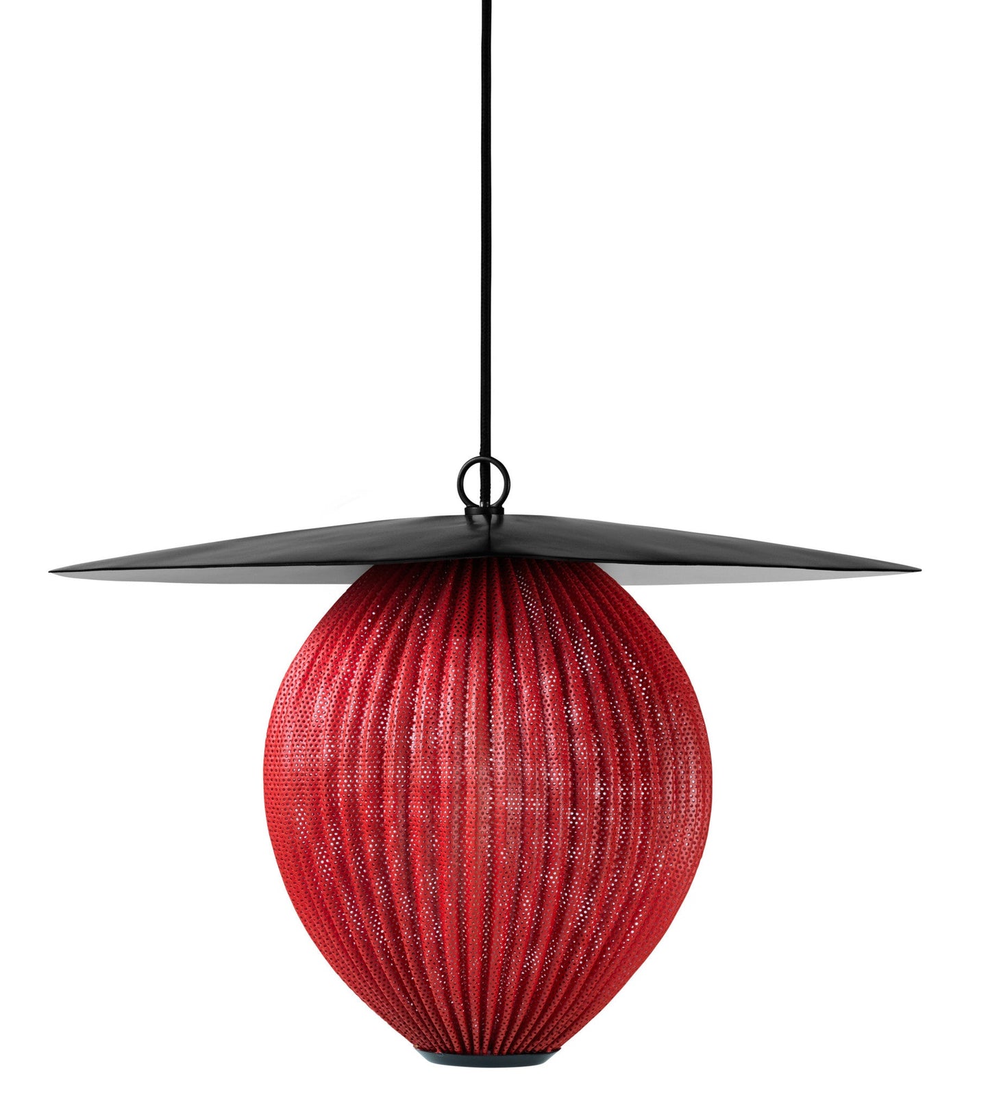 Satellite Pendant, Shy Cherry