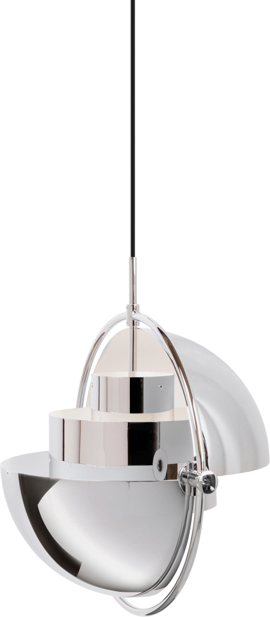 Multi-Lite Pendant - Ø36 - Crome Base, All Chrome