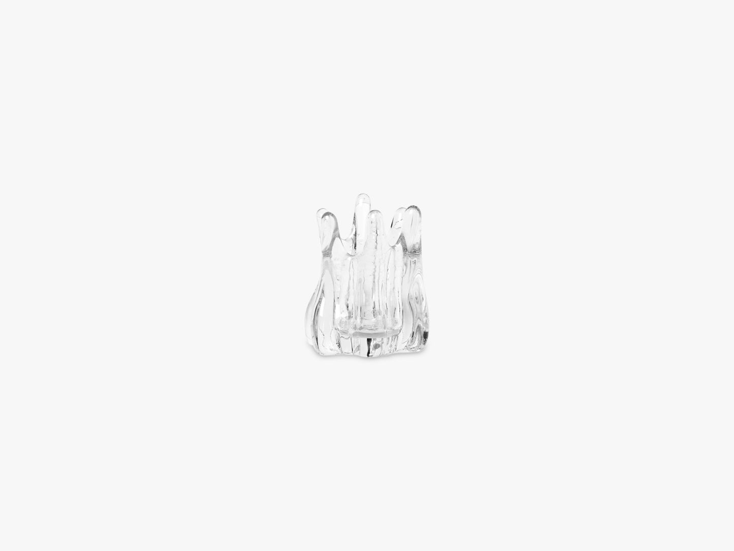 Holo Tealight Candle Holder, Clear