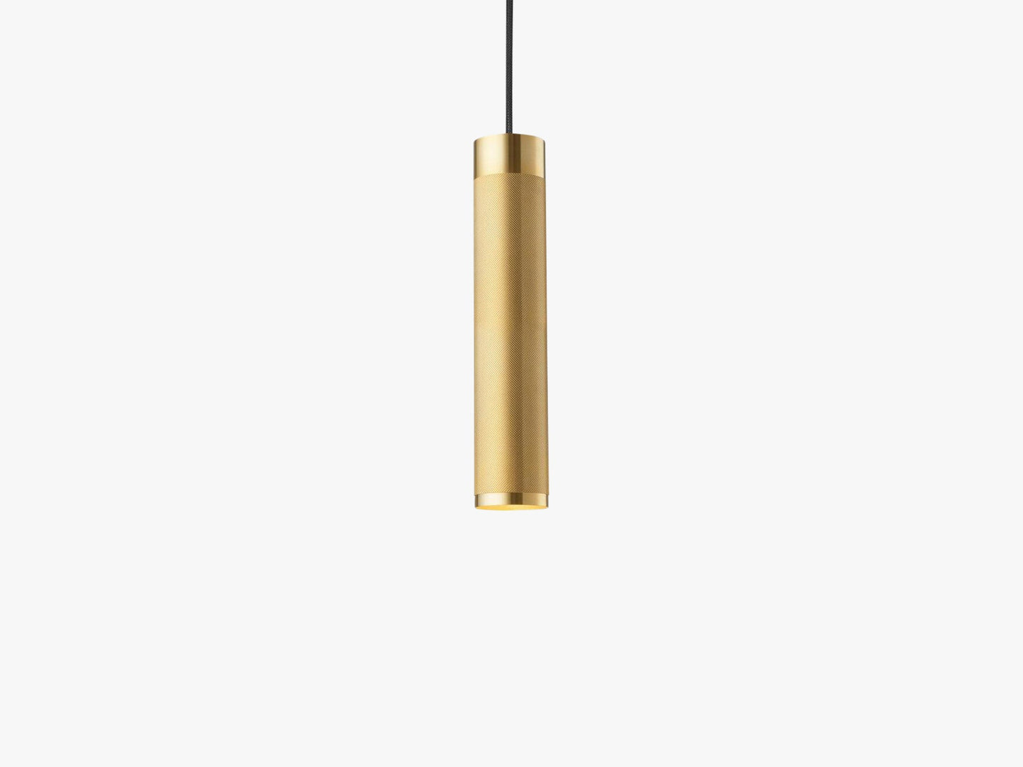 Patrone Pendant Long, Soild Brass