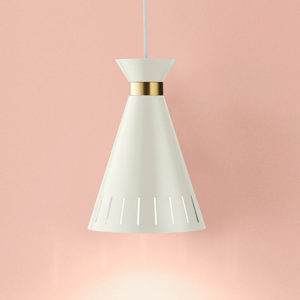 Cone pendant, Warm white