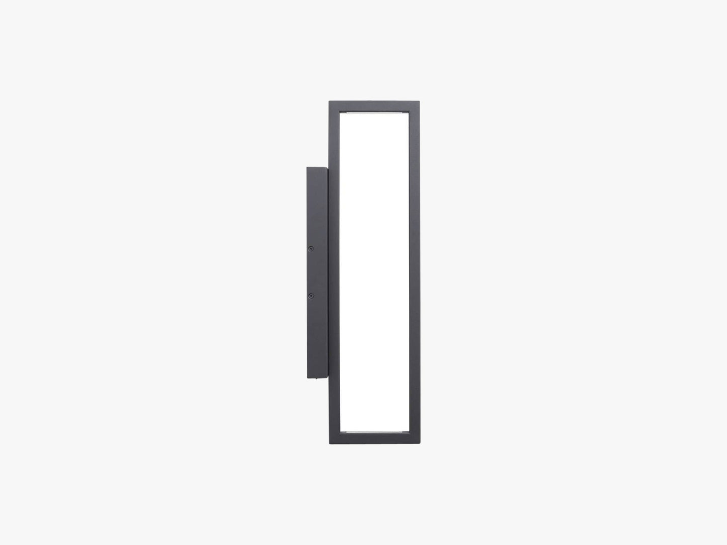Rectangle Wall Lamp, Black