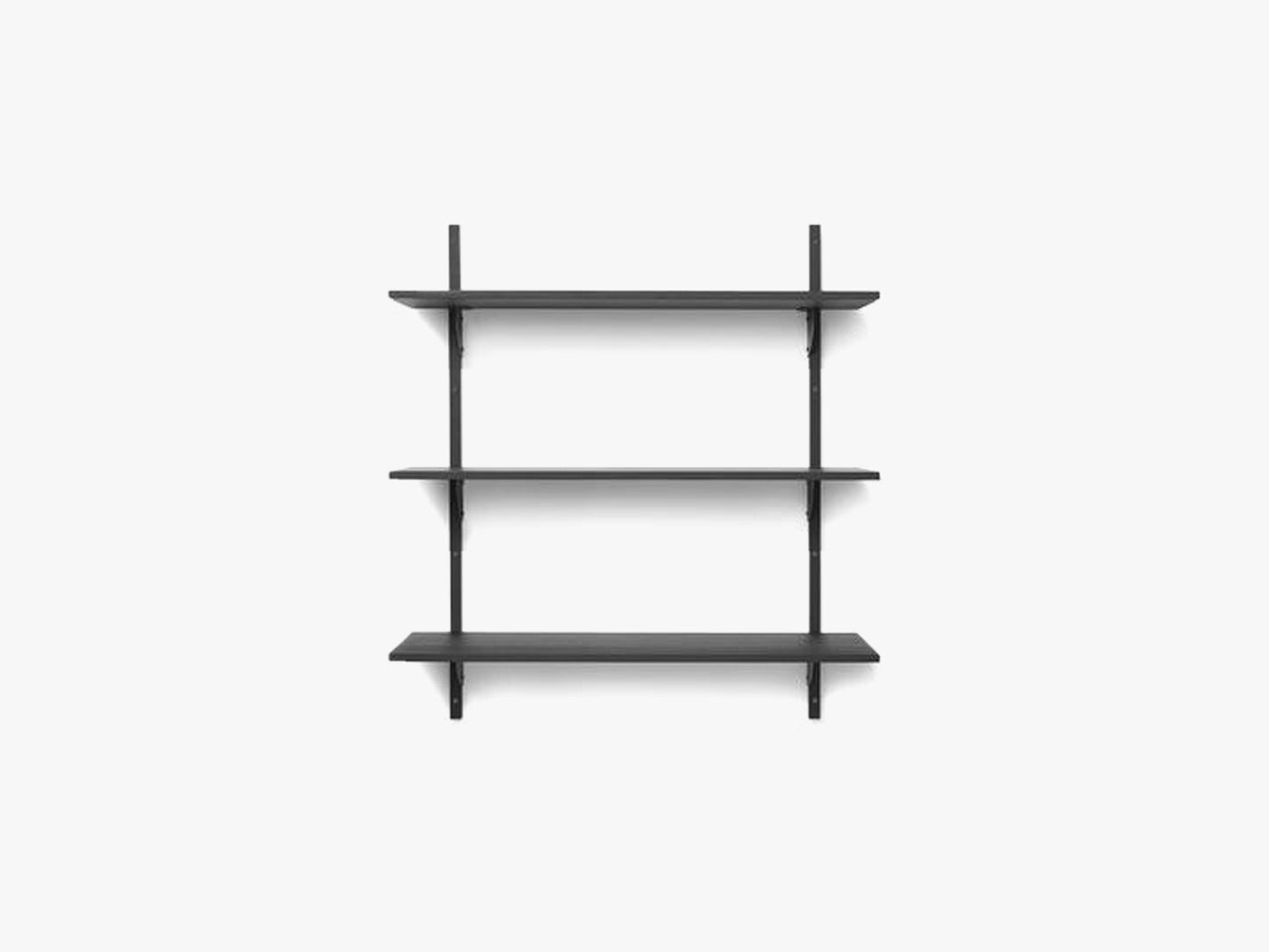 Sector Shelf T/W - Black Ash-Black Brass