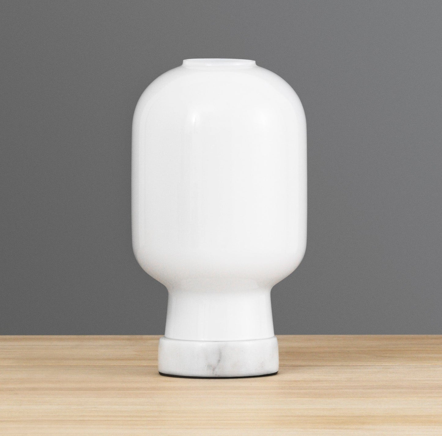 Amp Table Lamp, White