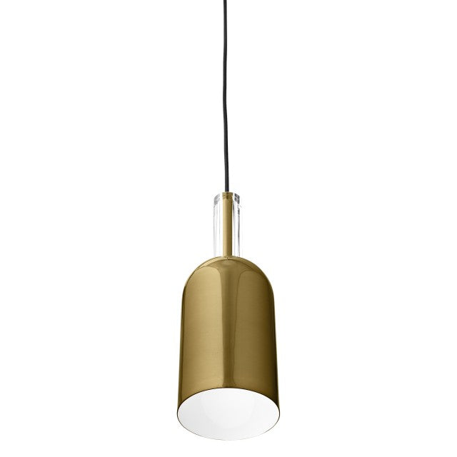 Luceo Cylinder lamp, Gold/Clear