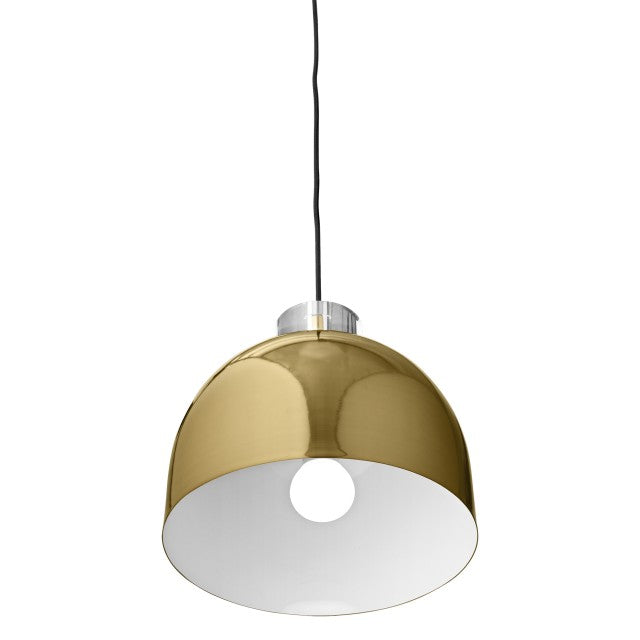 Luceo Round lamp, Gold/Clear
