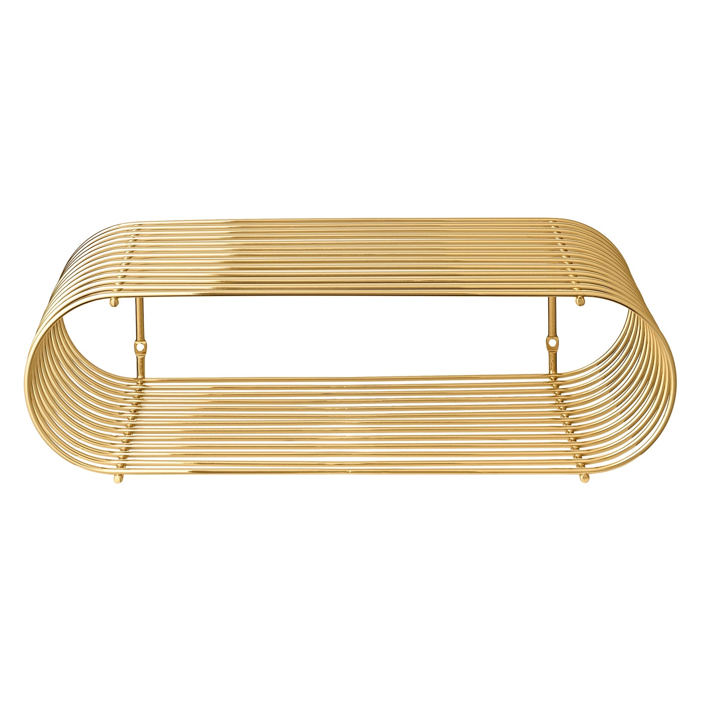 CURVA shelf gold, one size