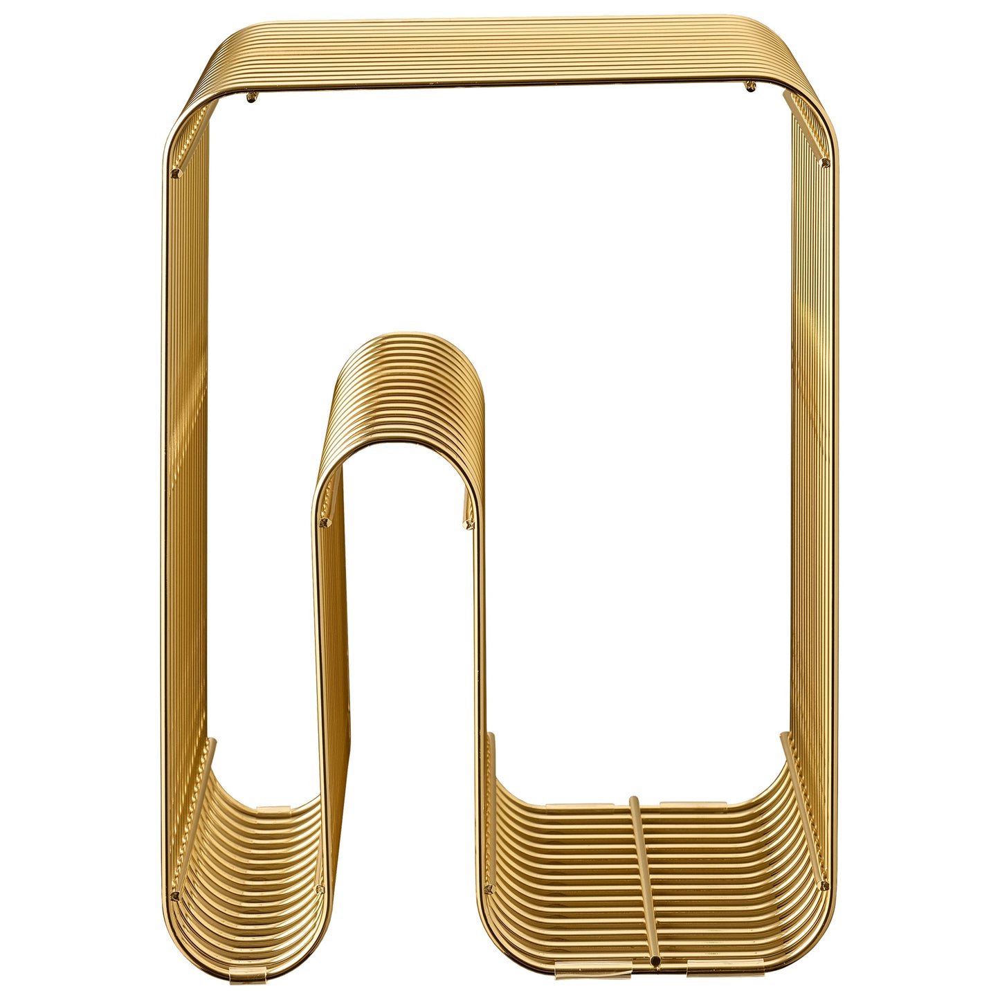 CURVA stool gold, one size