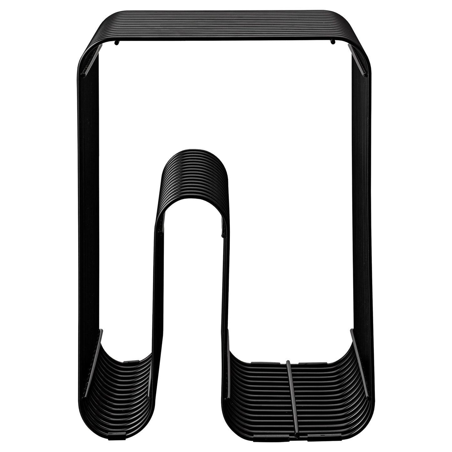 CURVA stool black, one size
