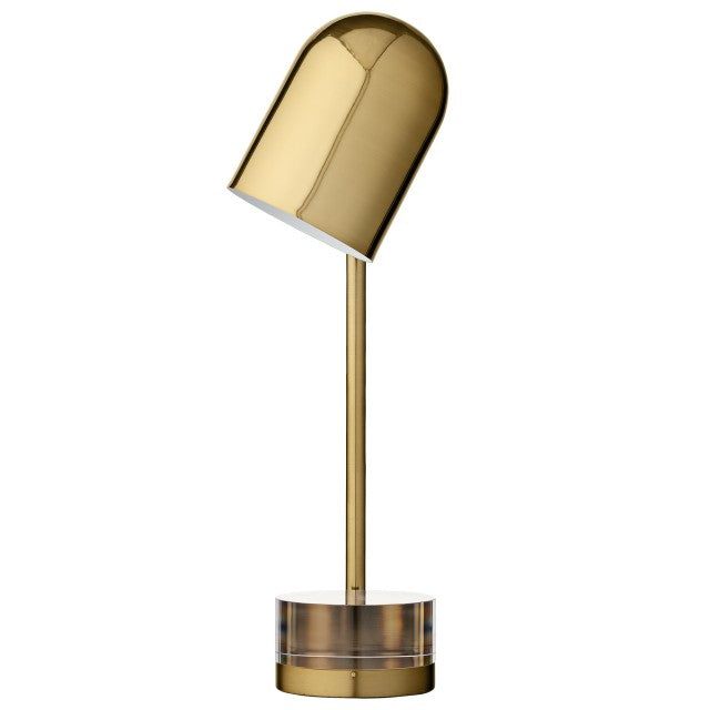 Luceo Table lamp, Gold/Clear