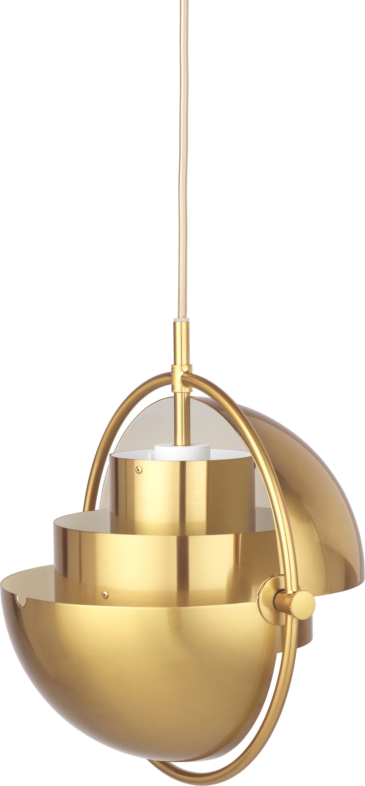 Multi-Lite Pendant - Small, Brass