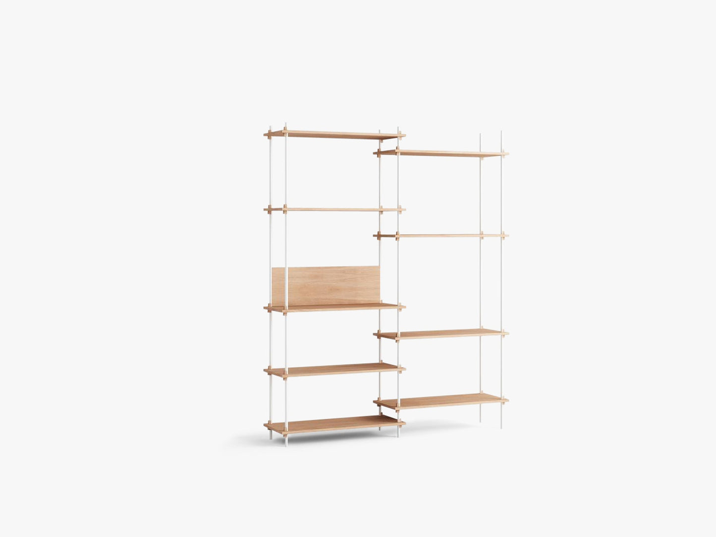 Shelving System – S2002A, Oak/White