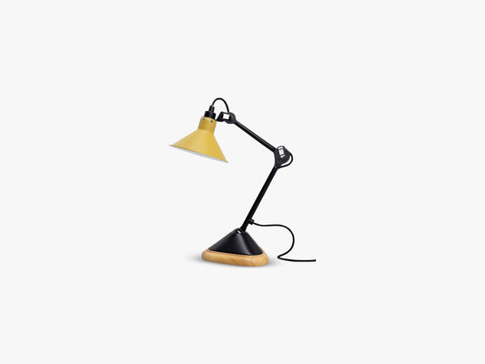 Lampe Gras N207, Mat Sort/Mat Gul